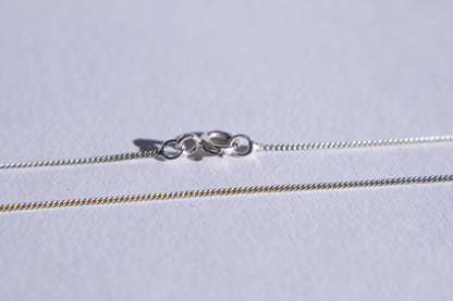 Chaine gourmette argent