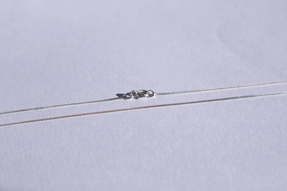 Chaine gourmette argent