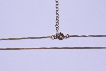 Chaine gourmette plaqué or