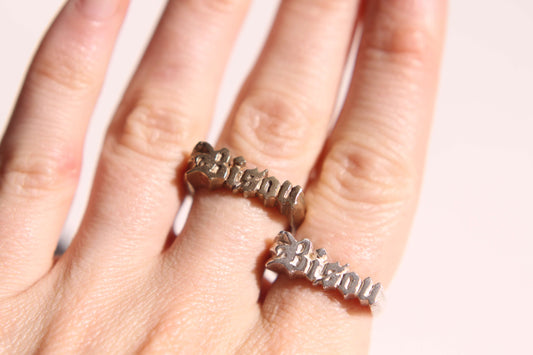 Bague bisou