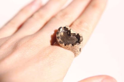 Bague Chateau Coeur