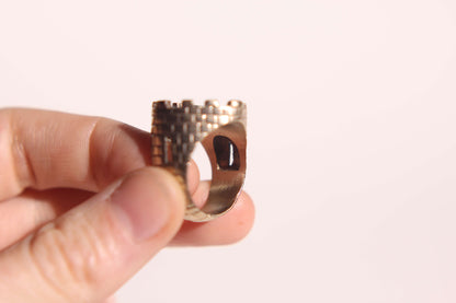 Bague Chateau Coeur