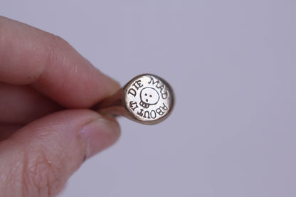 Bague Die mad about it