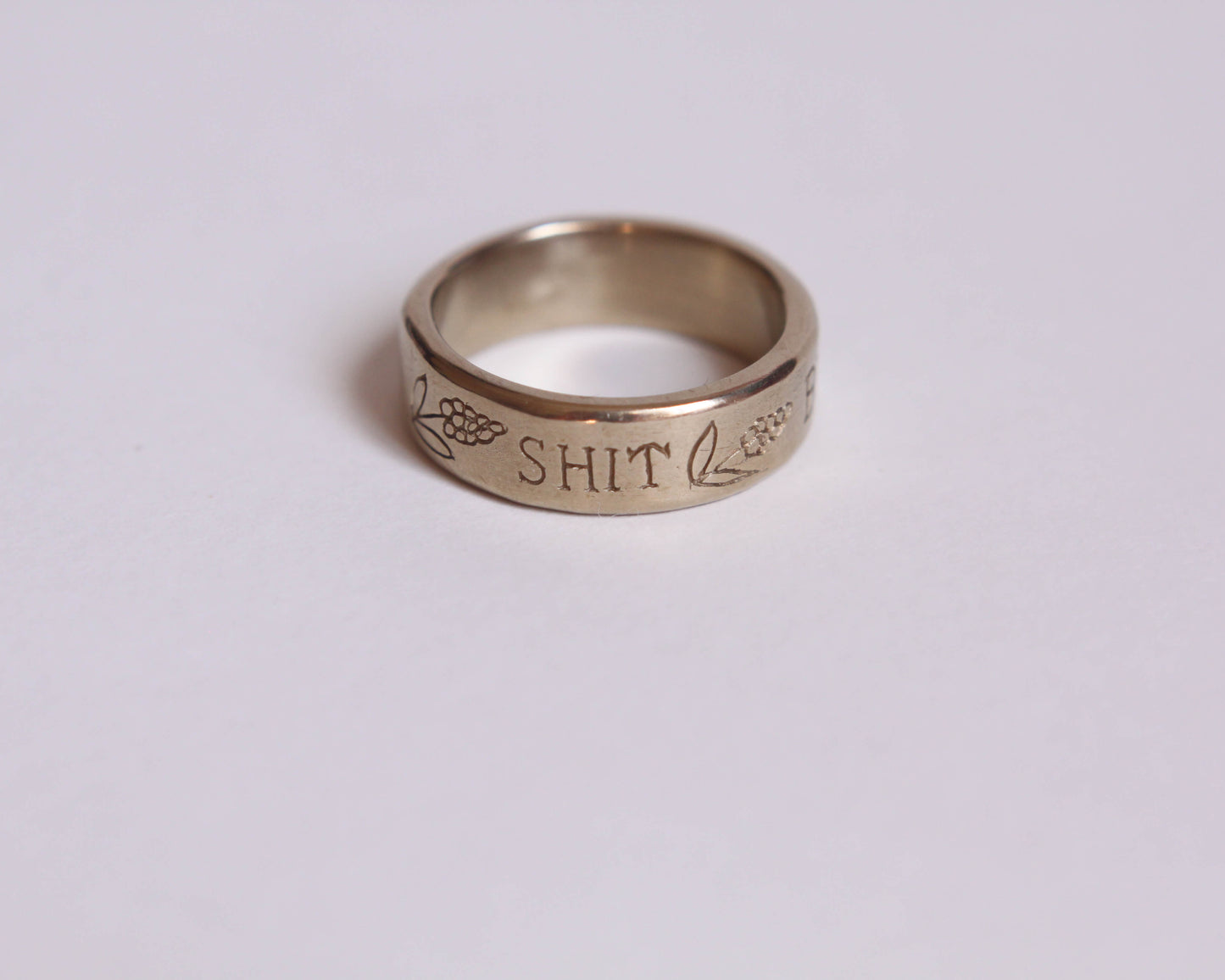 Bague Shit better improve