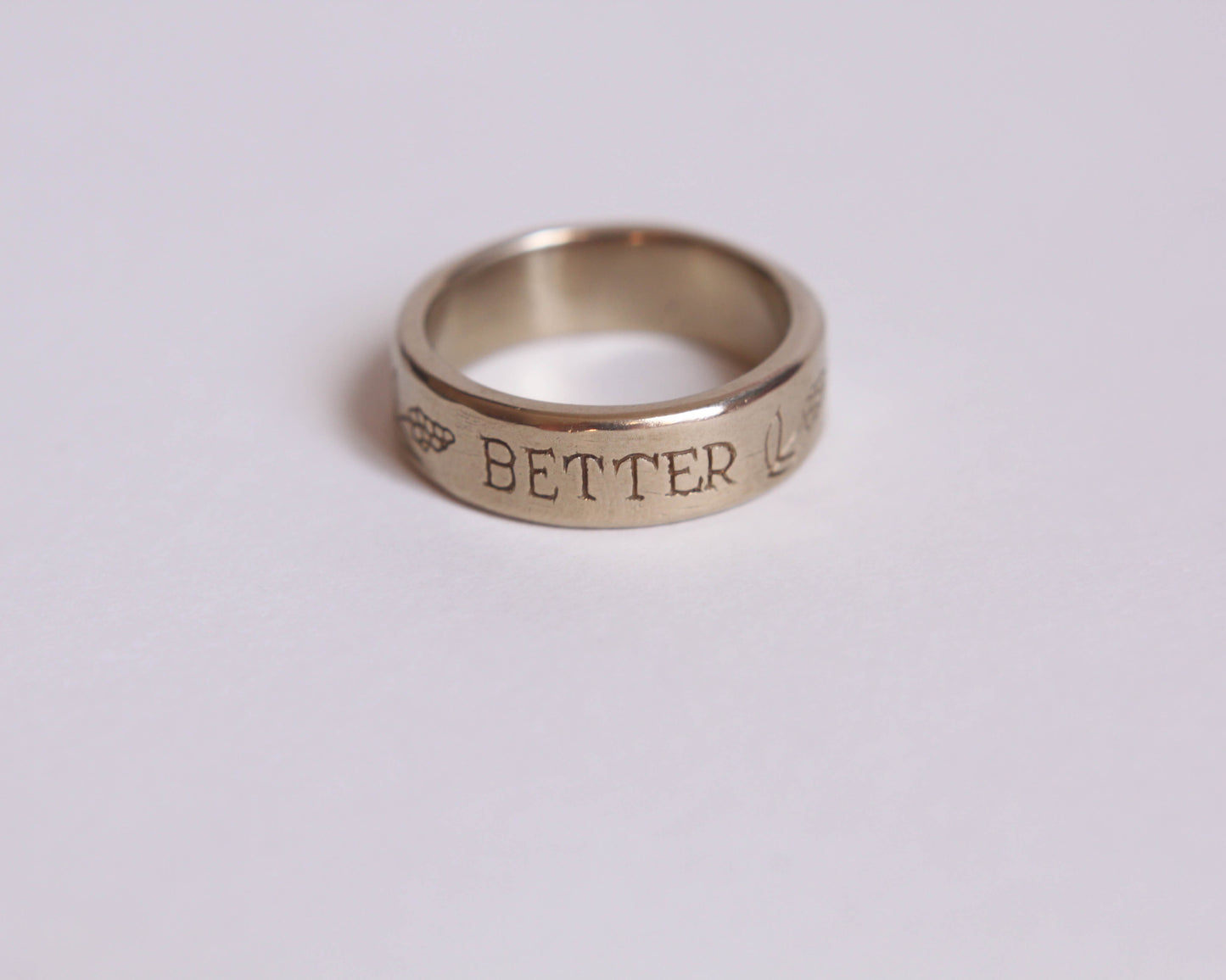 Bague Shit better improve