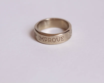 Bague Shit better improve